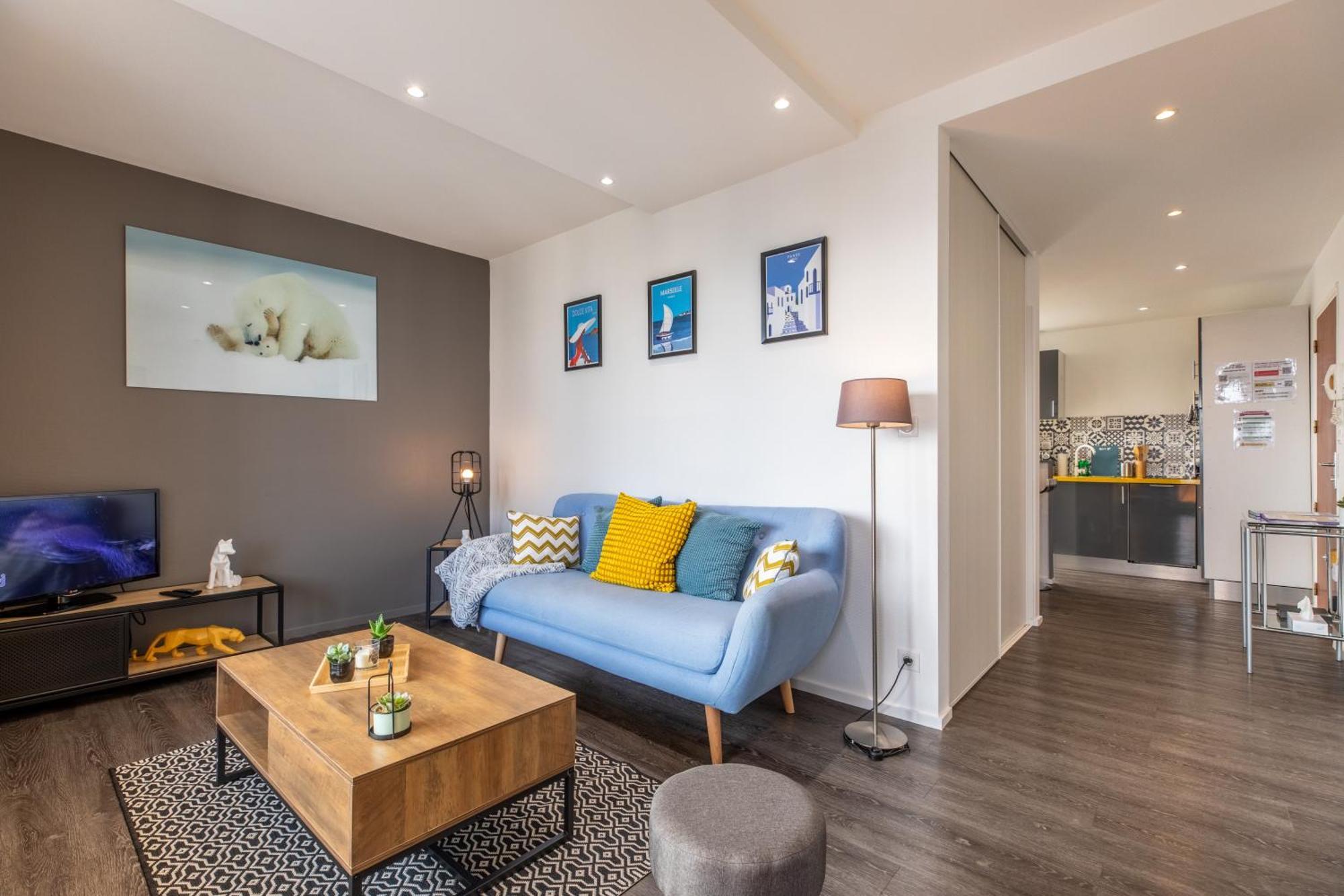 Apartment Le Cocon De Jaude F2 Hypercentre Avec Ascenseur 52bonnabaud Clermont-Ferrand